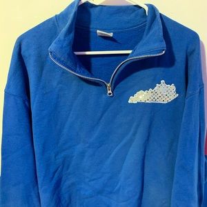 Kentucky State 3/4 Zip Pullover